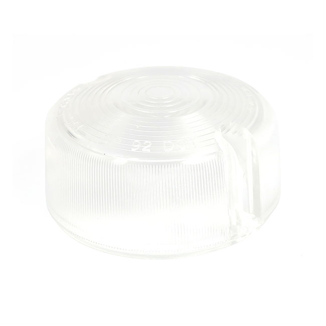 TURN SIGNAL LENS, DOMED LENS