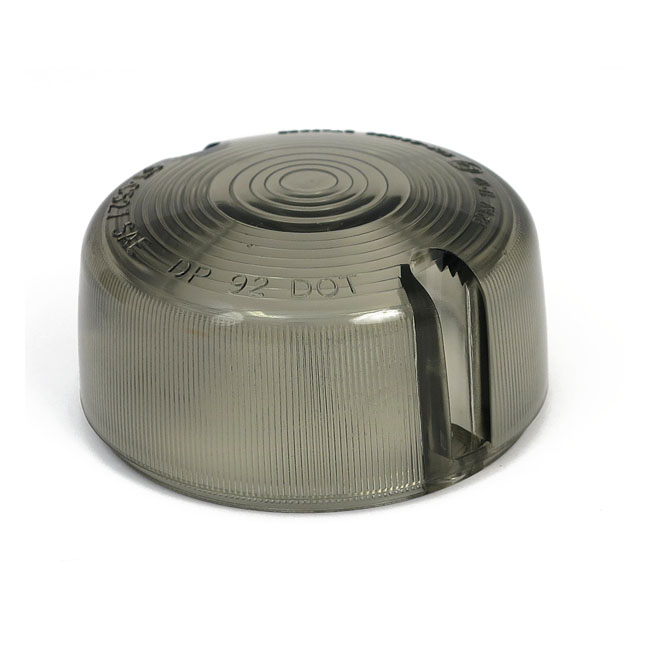 TURN SIGNAL LENS, DOMED LENS