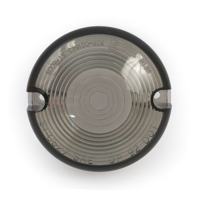 TURN SIGNAL LENS, DOMED LENS