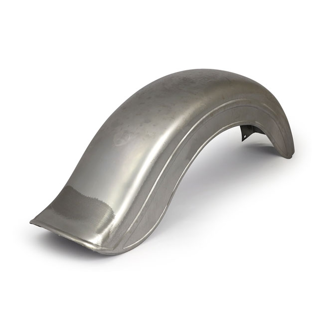 Custom Fat Bob rear fender, left side chain