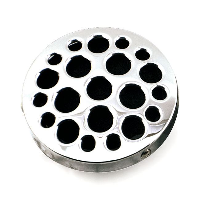 Baby Moon air cleaner assembly. Drilled