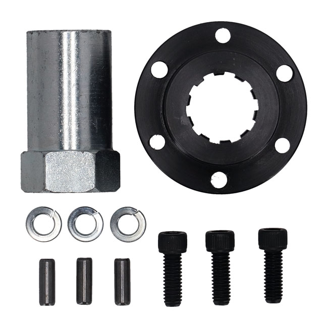 BDL PULLEY OFFSET & NUT KIT, 1 1/2 INCH