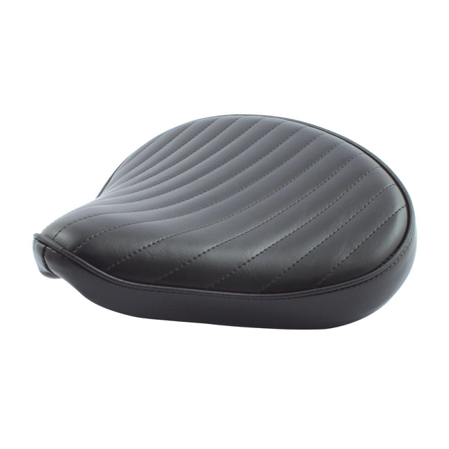 LePera, spring mounted solo seat. Pleated