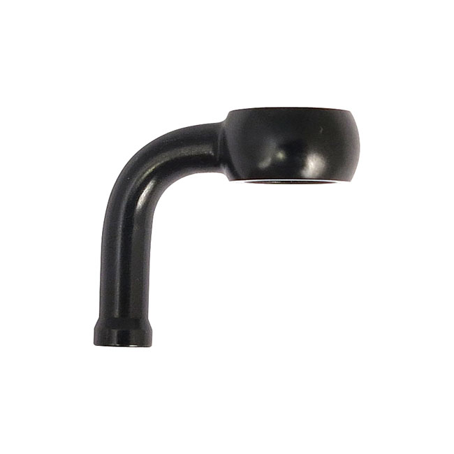 TRW Varioflex Banjo fitting black 7/16"-11mm, 90 degree down