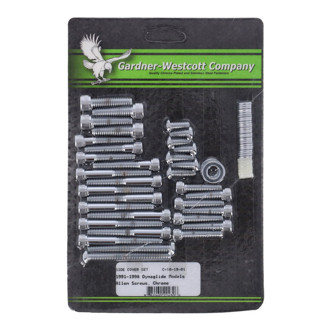 B.T. SIDE COVER MOUNT KIT, CHROME ALLEN