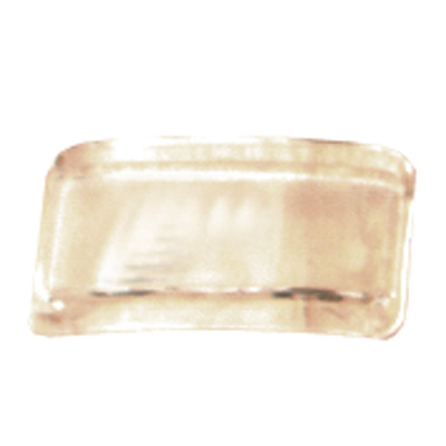 Repl. license plate lens. Clear