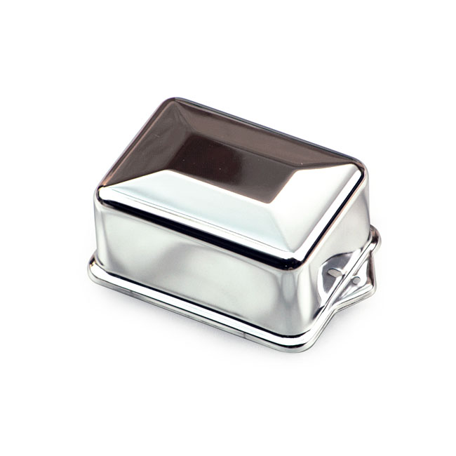 CHROME REGULATOR COVER, DELCO STYLE