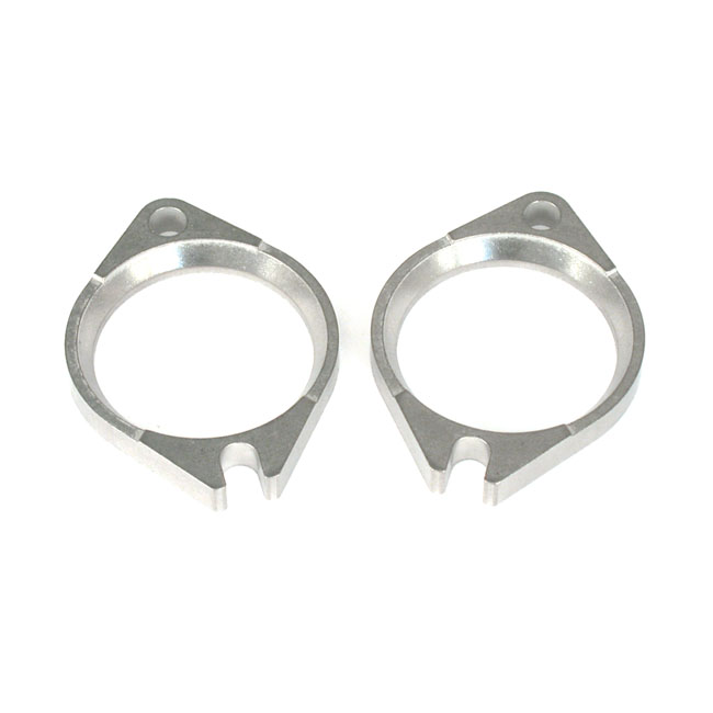 Flange kit, intake manifold. Chrome