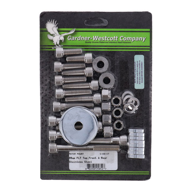 MOTOR MOUNT SCREW KIT, SS ALLEN