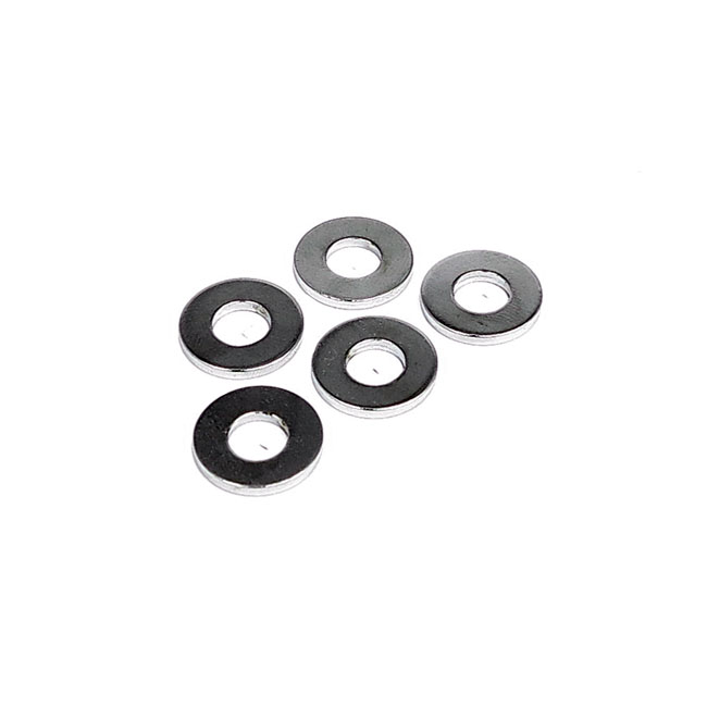 CHROME FLAT WASHERS 7/16 INCH