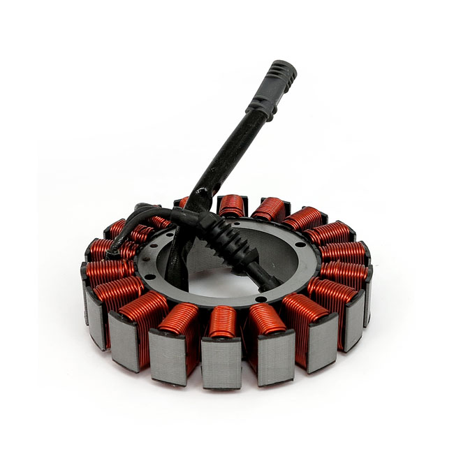 Accel, Alternator stator unmolded