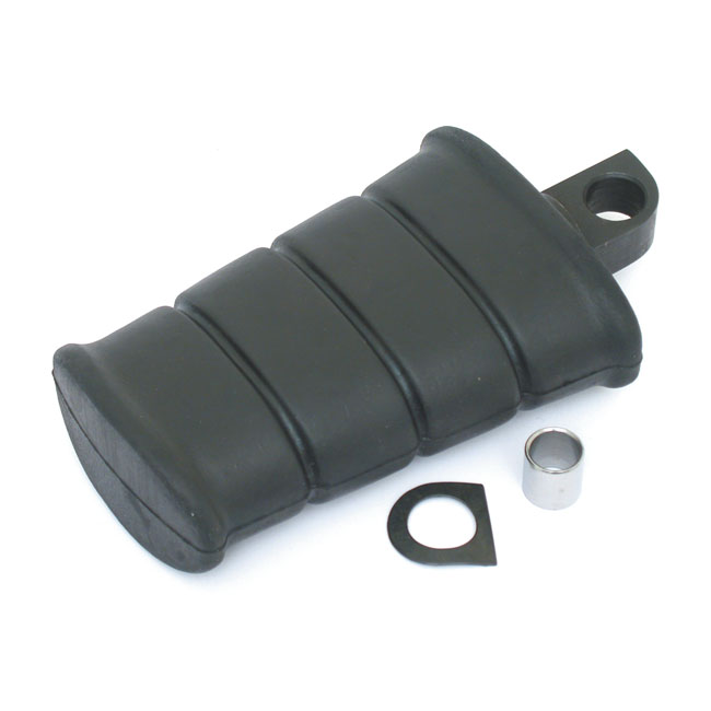 OLD STYLE FLAT KICKPEDAL, BLACK SWIVEL