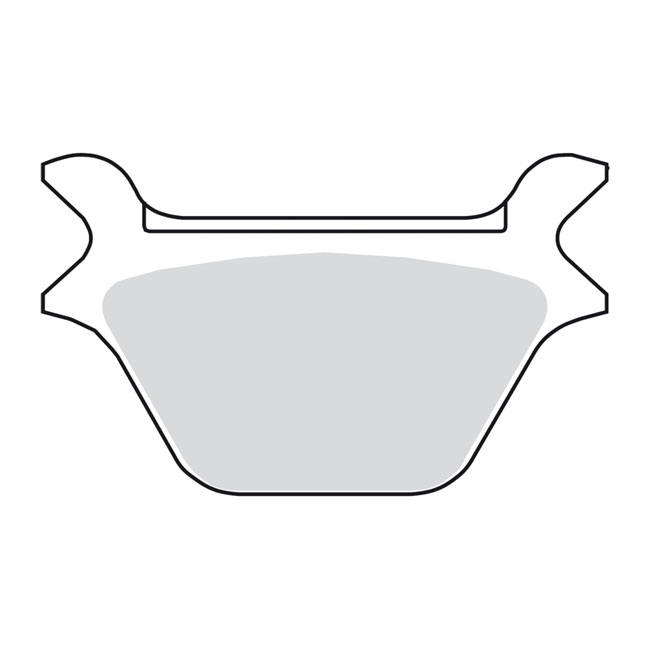 TRW brake pads rear, organic