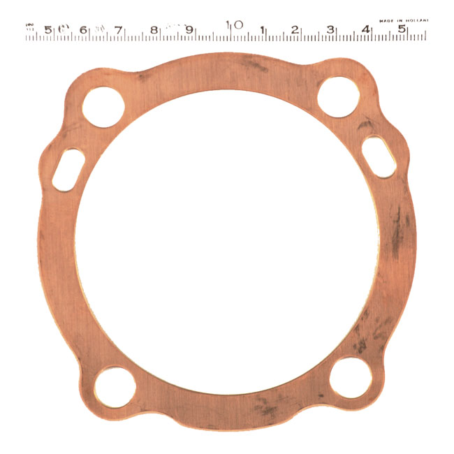 James, cylinder head gaskets low compr. Copper .045" thick