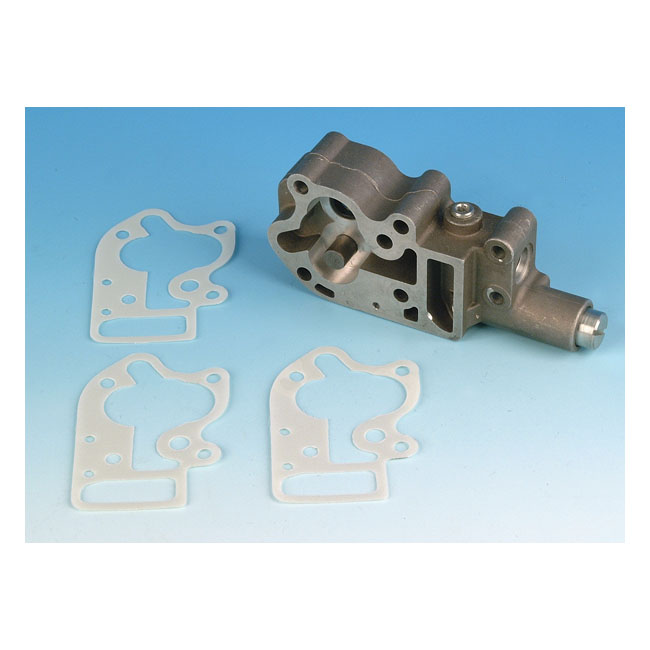 James, oil pump body to cover gaskets. Mylar