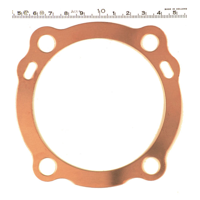 James, cylinder head gaskets. Copper .016" thick