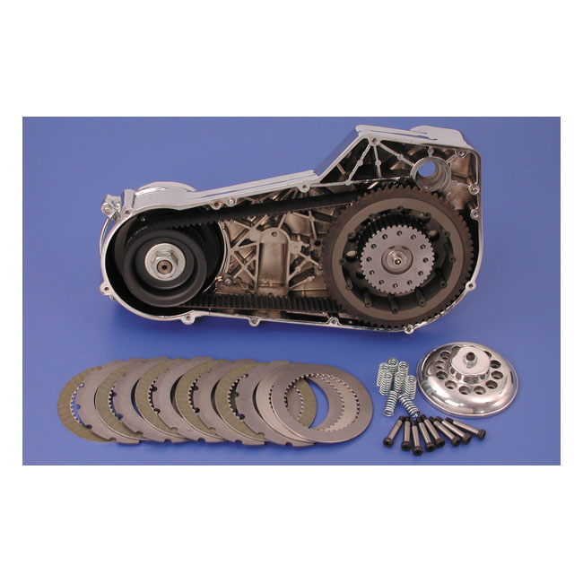 BDL, bolt-in elec. start 8mm belt drive kit. FXR, FLT