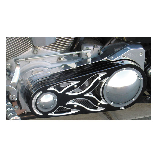 BDL, Signature series 2" belt drive kit. Flame design