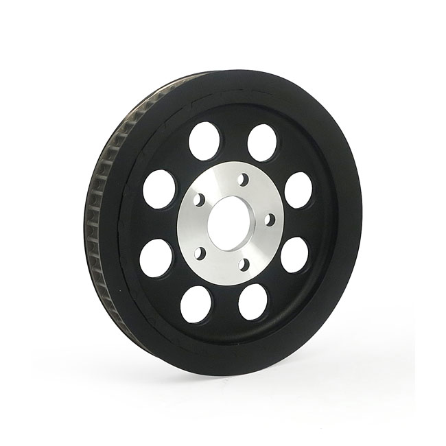 Reproduction OEM style wheel pulley 61T, 1-1/8" belt. Black