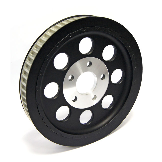 Reproduction OEM style wheel pulley 61T, 1-1/2" belt. Black