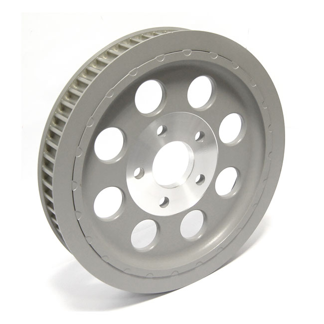 Reproduction OEM style wheel pulley 61T, 1-1/2" belt. Silver