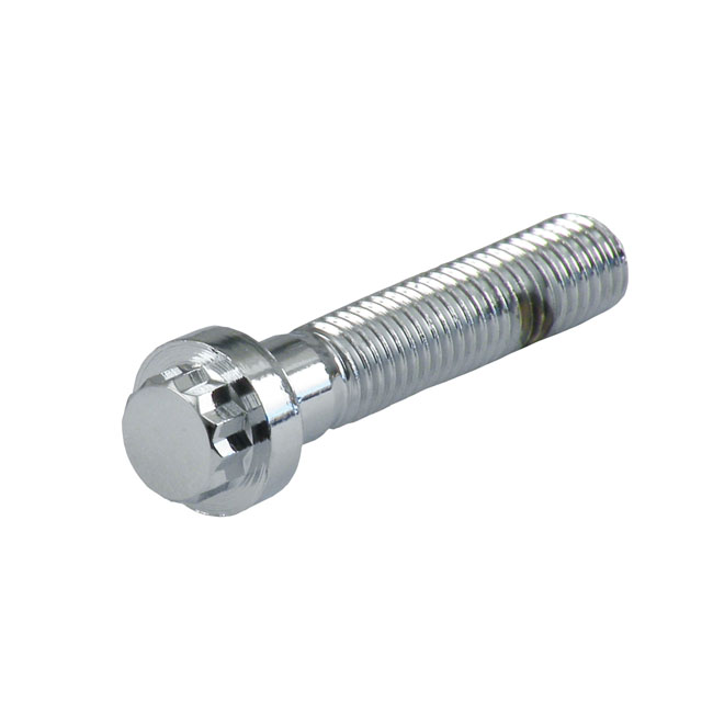 M8 X 20MM 12-POINT BOLT, CHROME