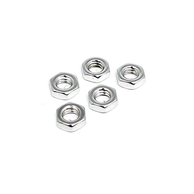 1/4-28 JAM NUT STAINLESS - 25 PACK