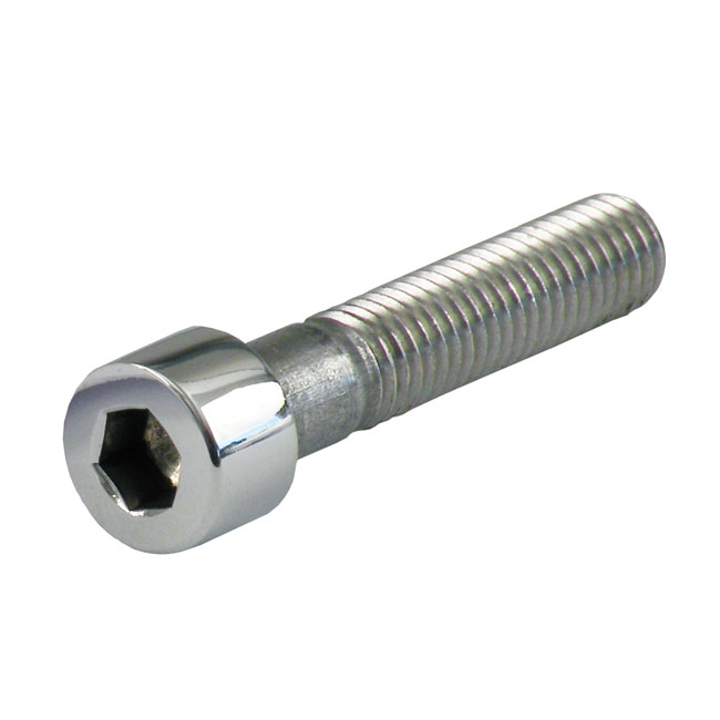 M8 X 20MM ALLEN BOLT, POLISHED STAINLESS