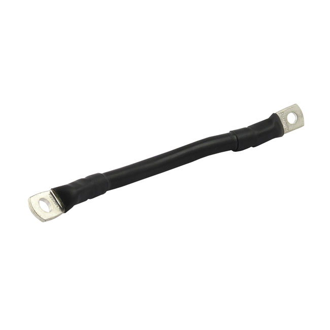 All Balls universal battery cable 8" long, black