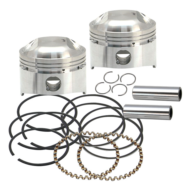 S&S, 3-1/2" bore 8:1CR piston kit. +.030"