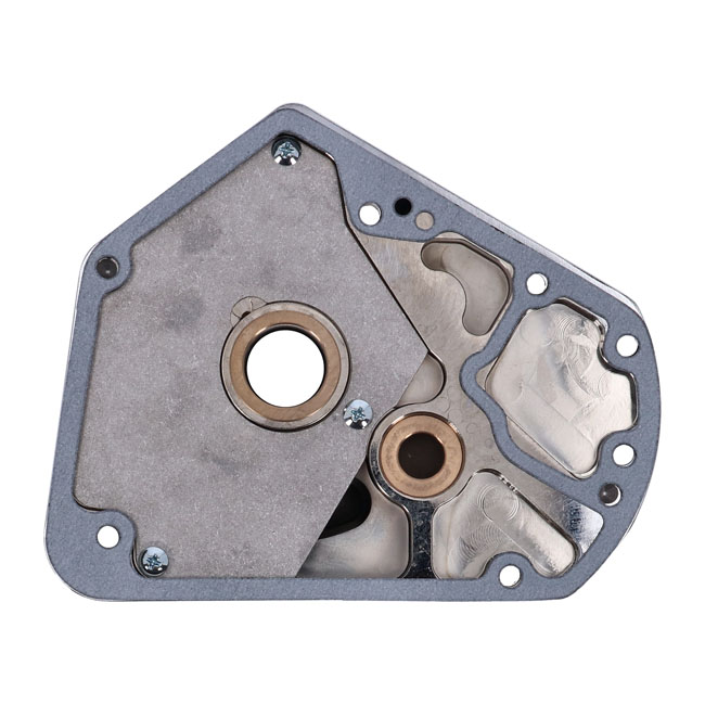 S&S, billet cam cover. Chrome