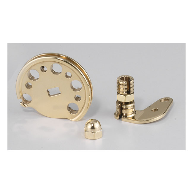 Kustom-Tech, brass throttle accent S&S E/G carb