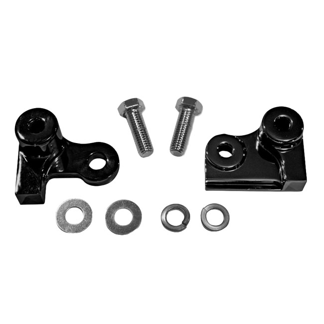 Burly, rear lowering kit. Black