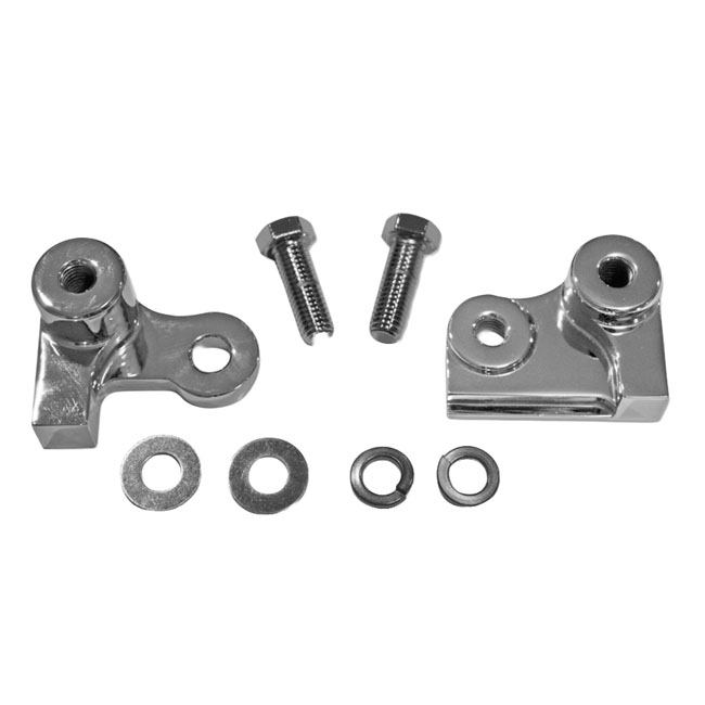 Burly, rear lowering kit adjustable. Chrome