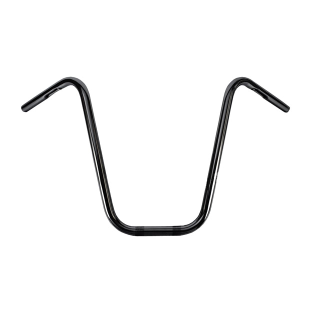 Burly, 1" Narrow Apes styre svart, 16" rise