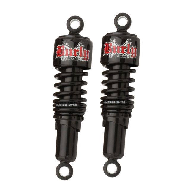 Burly, Slammer 10.5" lowering shocks. Black