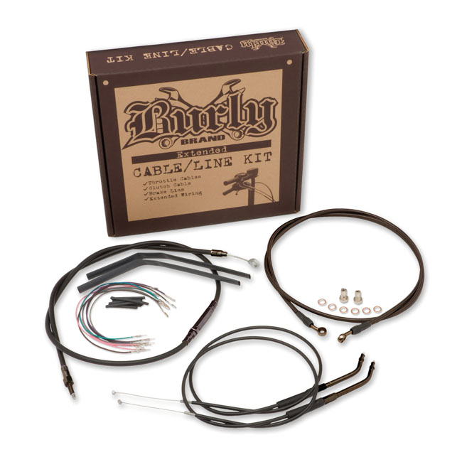 Burly Apehanger Cable/Line Kit 13"