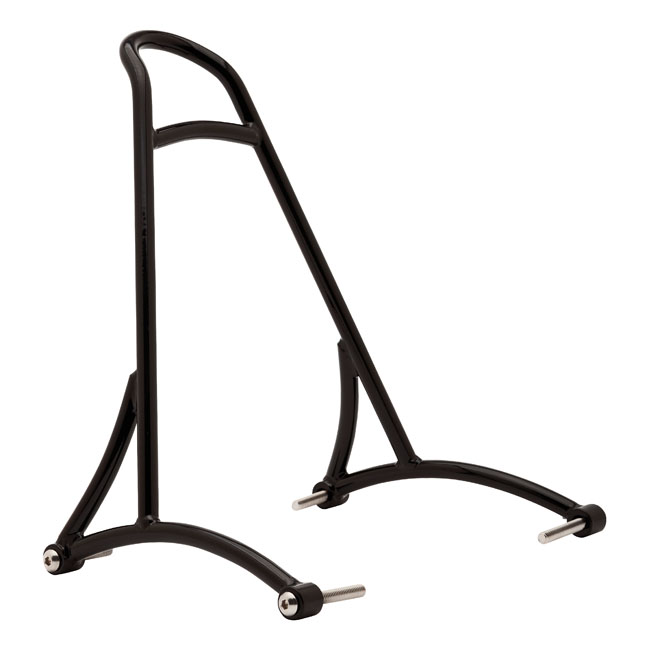 Burly, sissy bar. 13" black, no backrest pad