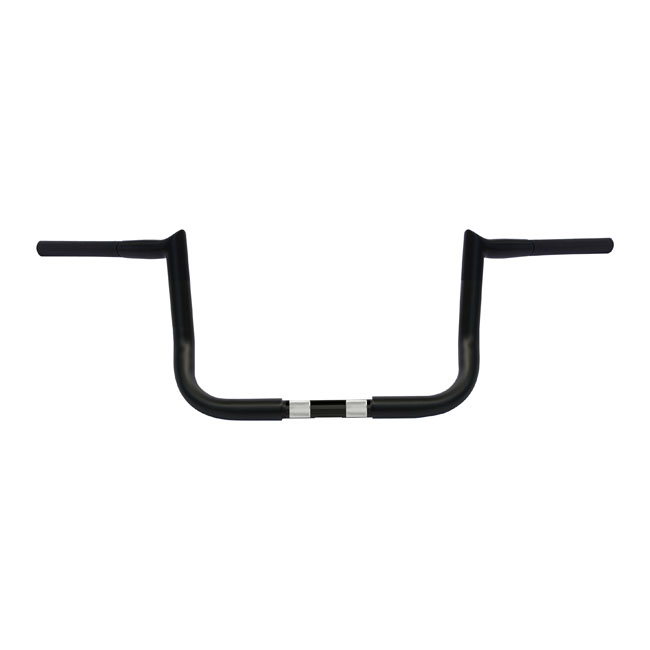 Wild1, Chubby Hooked 1-1/4" ape hangers 10" rise svart