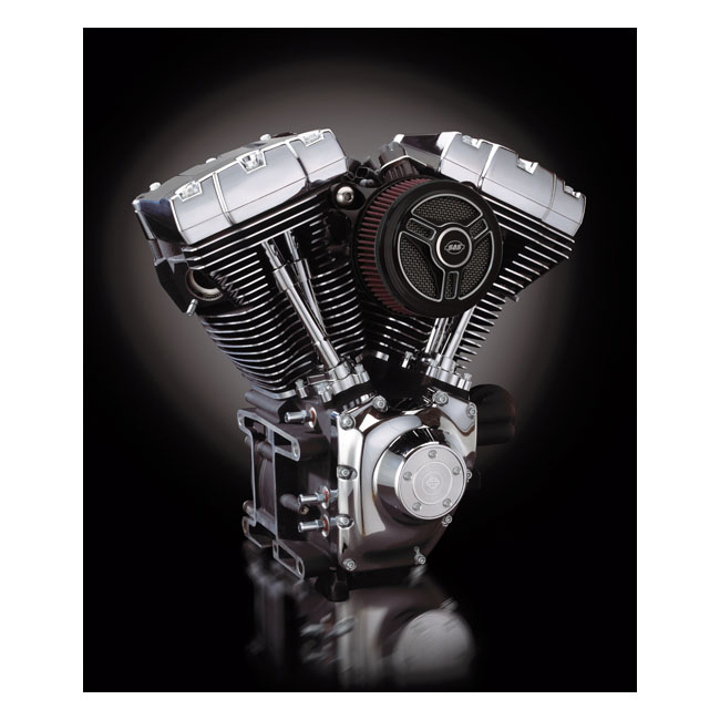 S&S STEALTH AIRCLEANER COVER, TRI-SPOKE