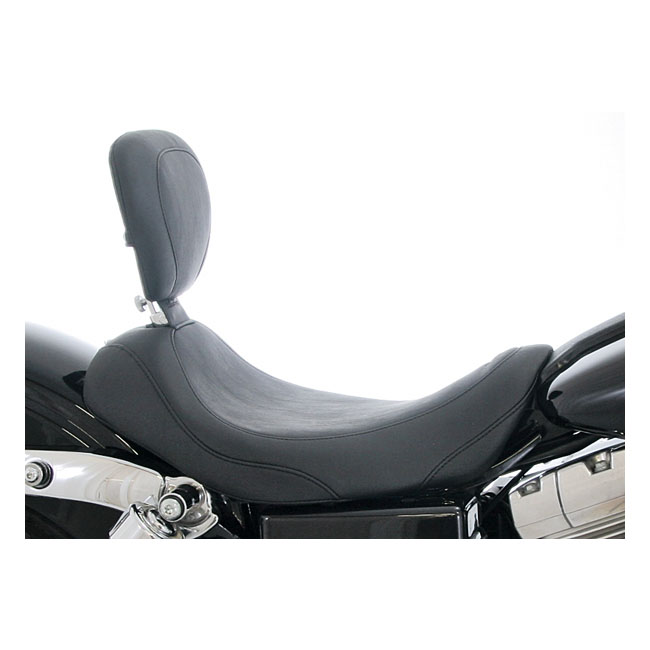Mustang, Wide Tripper solo seat. With rider backrest