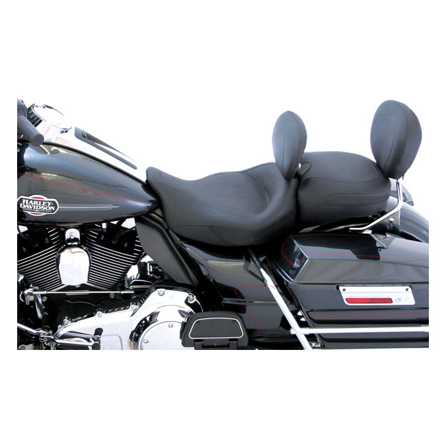 Mustang, Super Touring solo seat. With rider backrest