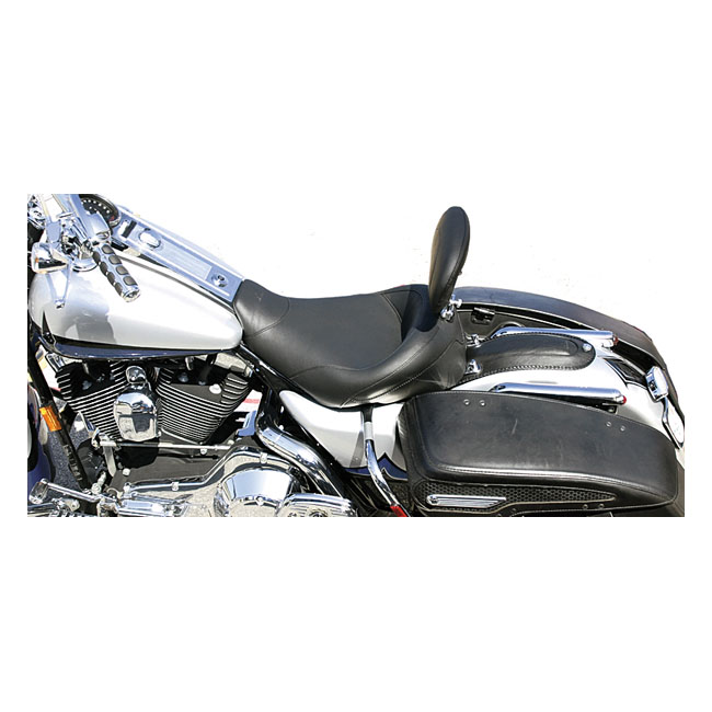 Mustang, Standard Touring solo seat. With rider backrest