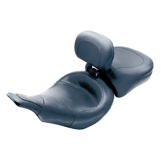 Mustang, Standard Touring solo seat. With rider backrest