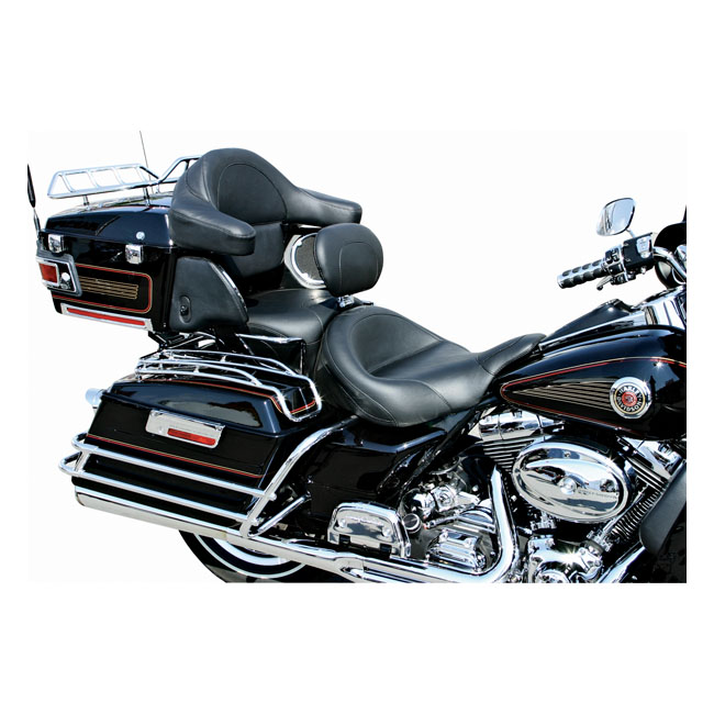 Mustang, wrap-around passenger backrest for King Tour-Pakr