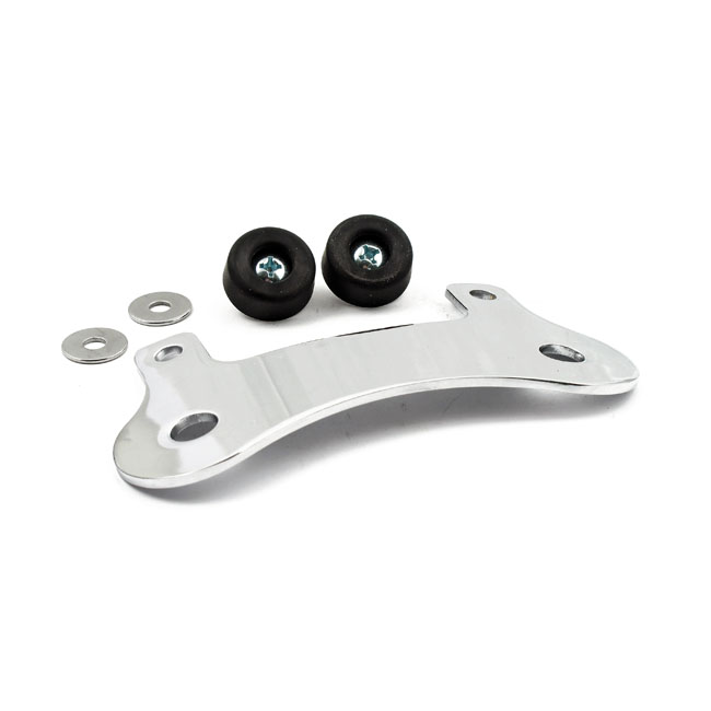 Mustang seat mount bracket kit. Chrome