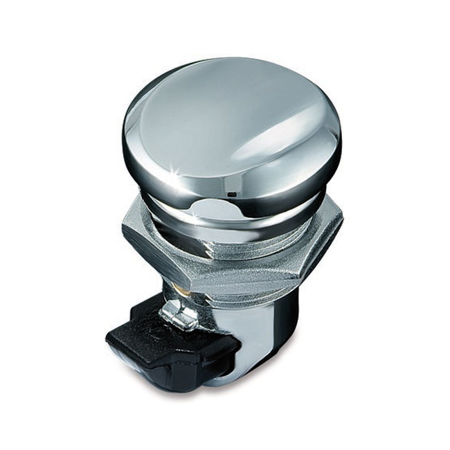 Kuryakyn, push button fuel door latch