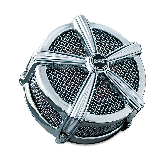 Kuryakyn, Hi-Five Mach 2 air cleaner, no hardware. Chrome
