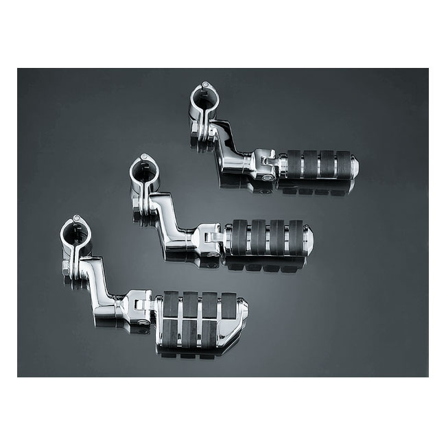 Kuryakyn offset highway pegs, Large ISO-pegs chrome