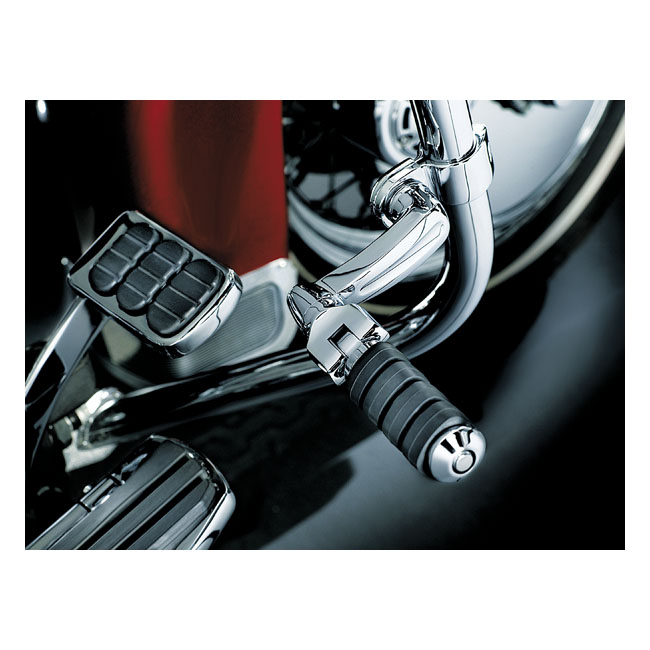 Chrome Knurled Male Mount Foot Pegs For Harley Touring Sportster Dyna Chrome Knurled Male Mount Foot Pegs For Harley Touring Sportster Dyna